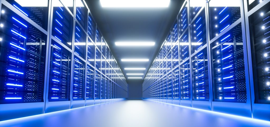 VPS reseller hosting - server room interior