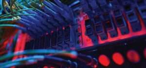 hero back of servers wires