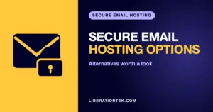 Secure email hosting