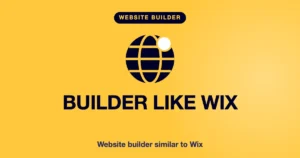 Website Builder Similar to WIX