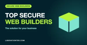 top secure web builders