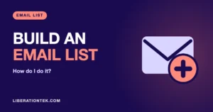 build an email list