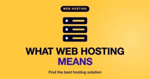 web hosting