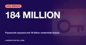 184 million passwords exposed