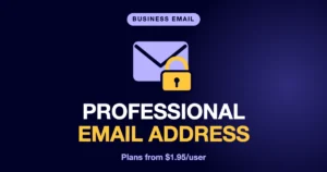 professional email address