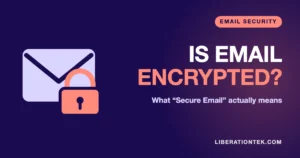 is email encrypted