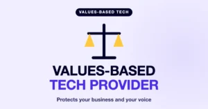 values-based technology provider