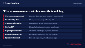 Ecommerce Metrics That Matter (And the Ones That Waste Your Time)