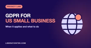 GDPR for US small business