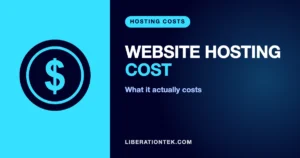 how much does website hosting cost
