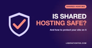is shared hosting safe