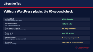 How to Vet a WordPress Plugin Before You Install It