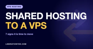 shared hosting vs VPS