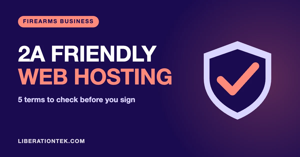 2A Friendly Web Hosting: 5 Terms to Check Before You Sign