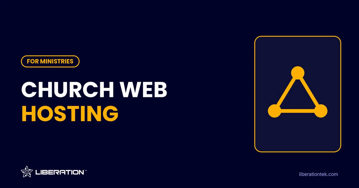 Church web hosting for ministries
