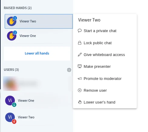 Hub for Teams meeting moderation