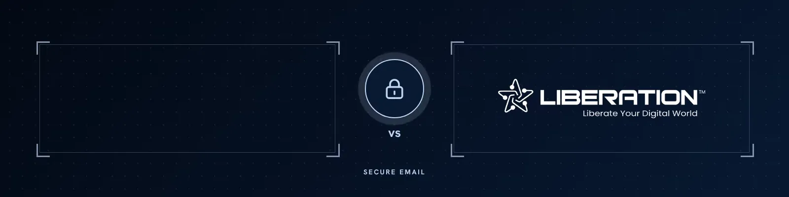secure email compare loop poster