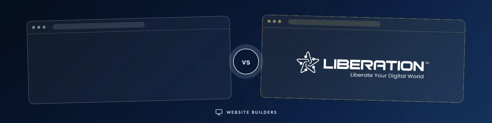 website builders compare loop poster